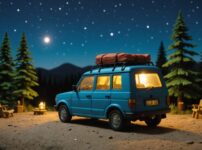 AIで作成した自動車の画像