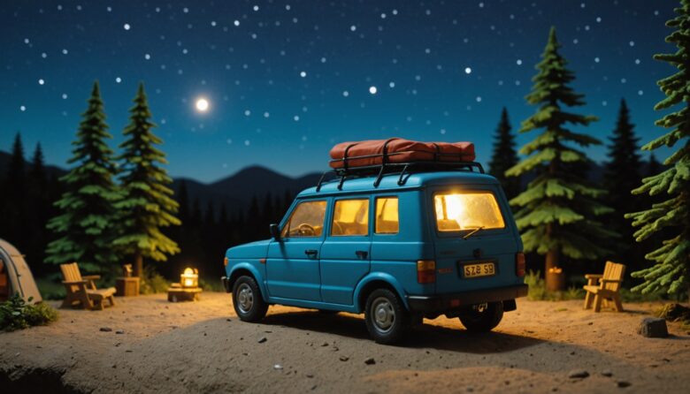 AIで作成した自動車の画像