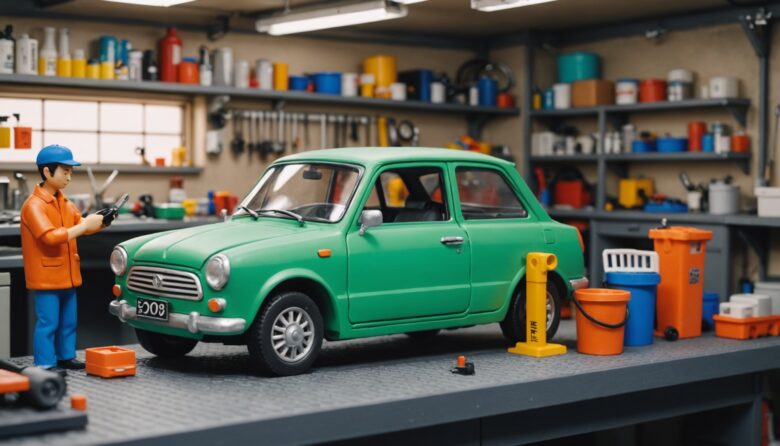 AIで作成した自動車の画像