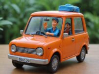 AIで作成した自動車の画像