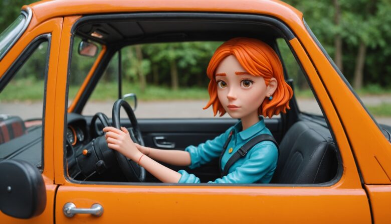 AIで作成した自動車の画像