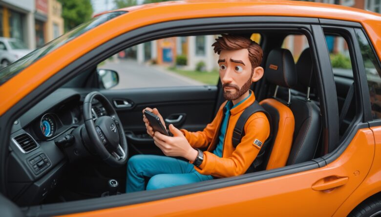 AIで作成した自動車の画像