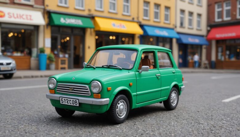 AIで作成した自動車の画像