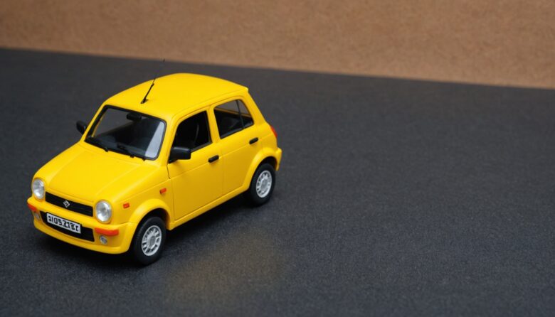 AIで作成した自動車の画像