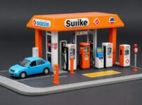 AIで作成した自動車の画像