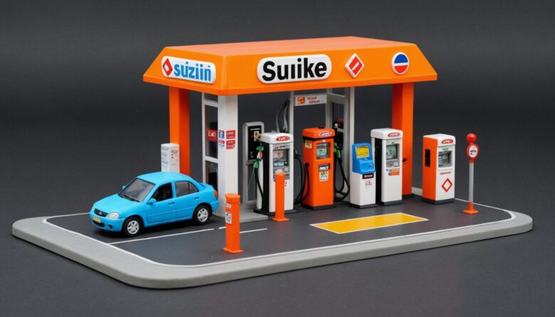 AIで作成した自動車の画像