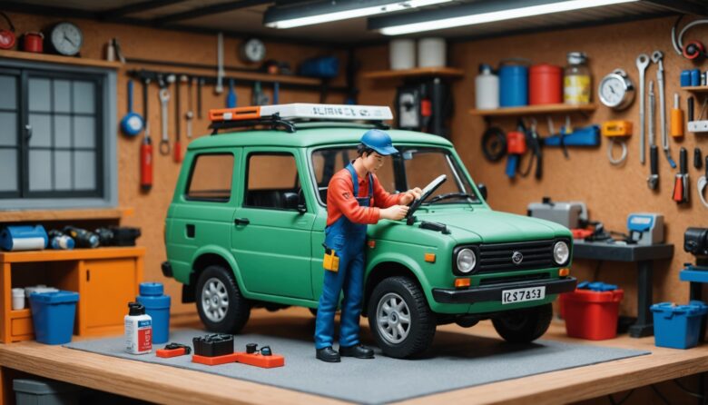 AIで作成した自動車の画像