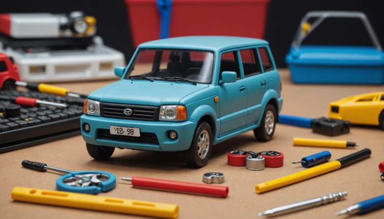 AIで作成した自動車の画像