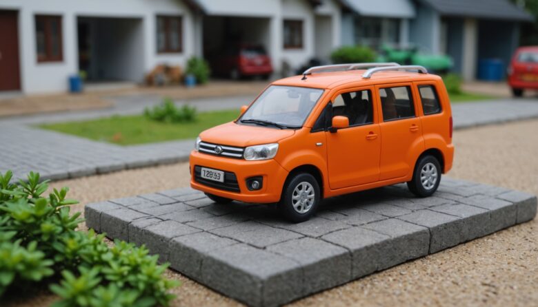 AIで作成した自動車の画像