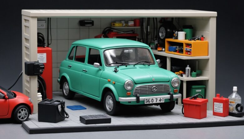 AIで作成した自動車の画像