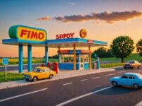 AIで作成した自動車の画像