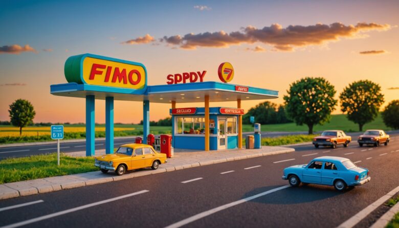 AIで作成した自動車の画像