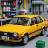 AIで作成した自動車の画像