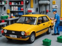 AIで作成した自動車の画像