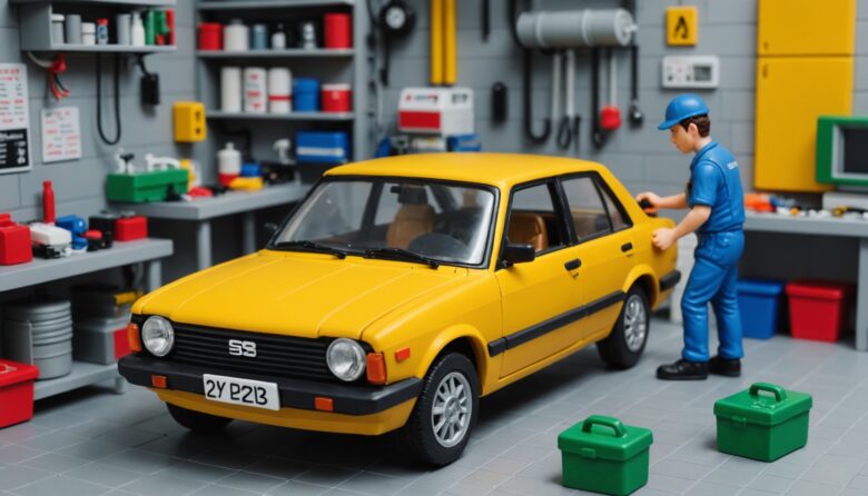 AIで作成した自動車の画像