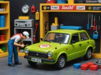 AIで作成した自動車の画像
