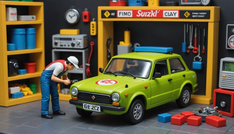 AIで作成した自動車の画像
