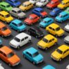 AIで作成した自動車の画像