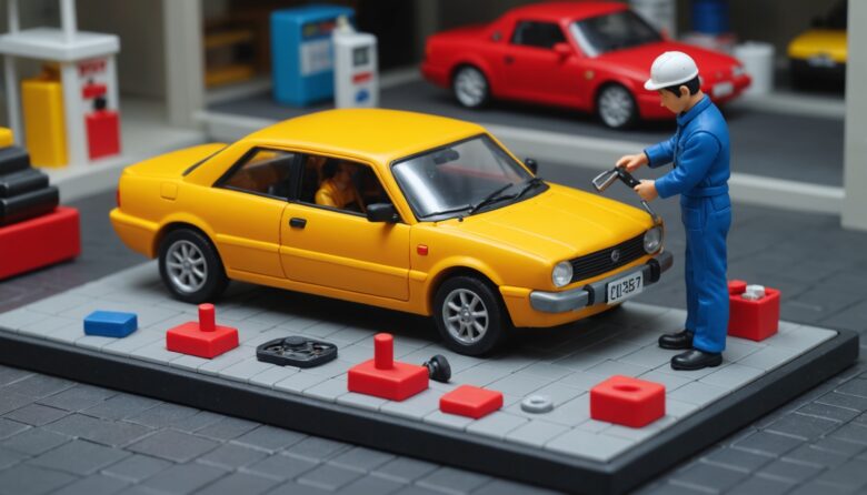 AIで作成した自動車の画像